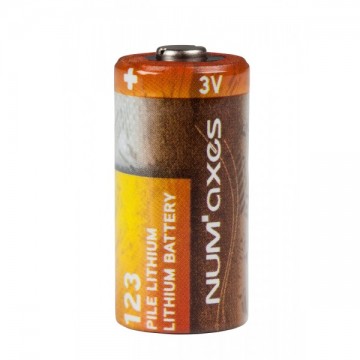 Pile CR123 lithium 3 volts - Piles pour shocker électrique