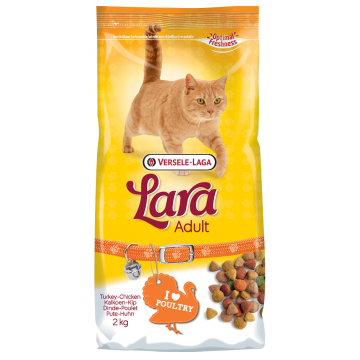 Lara Cat Adult trurkey & chichen - 2 kg
