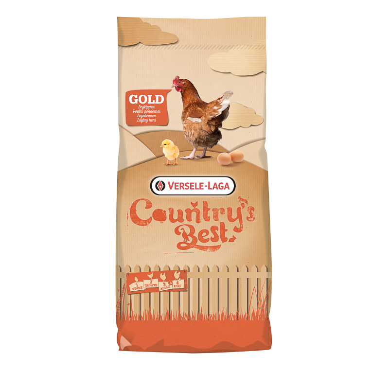 Country's Best Gold 4 Gallico pellet - 20 kg Country's Best Gold 4 Gallico pellet - 20 kg