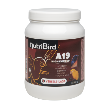 Nutribird A19 High Energy - Pâtée pour élevage à la main pour oisillons demandant beaucoup d'énergie