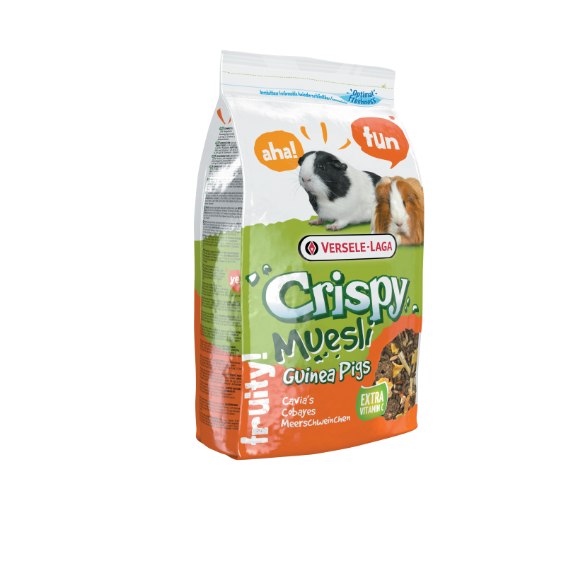 Crispy muesli Guinea pigs (Cobayes) - 2.750 kg + 400 gr free Crispy muesli Guinea pigs (Cobayes) - 2.750 kg + 400 gr free