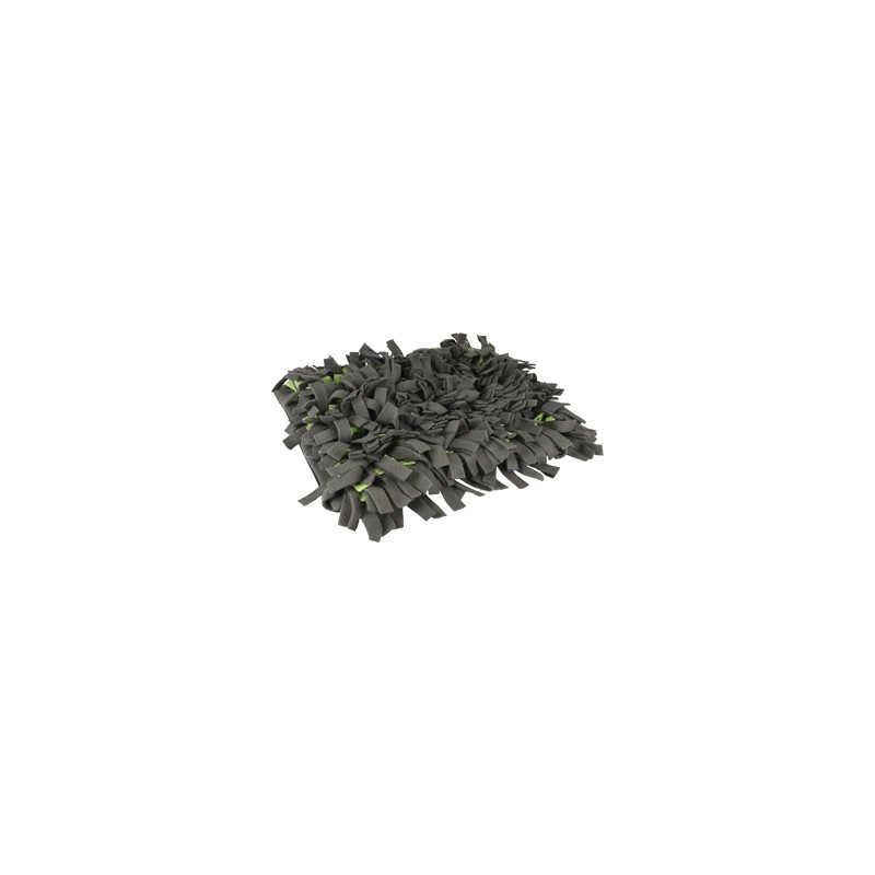 Tapis à renifler rectangulaire - Gris et Vert Tapis à renifler rectangulaire - Gris et Vert