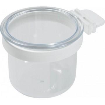 Mangeoire en plastique rond - 60 ml