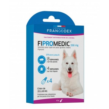 Fipromedic 268 mg -  Solution spot-on pour chien 20-40 kg