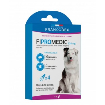 Fipromedic 134 mg -  Solution spot-on pour chien 10-20 kg