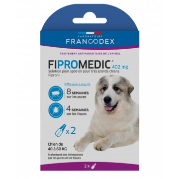 Fipromedic  402 mg -  Solution spot-on pour très grand chien 40-60 kg