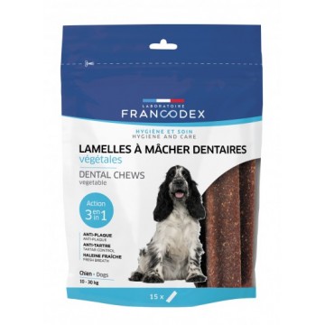 lamelles à mâcher dentaires pour chiens de 10 à 30 kg