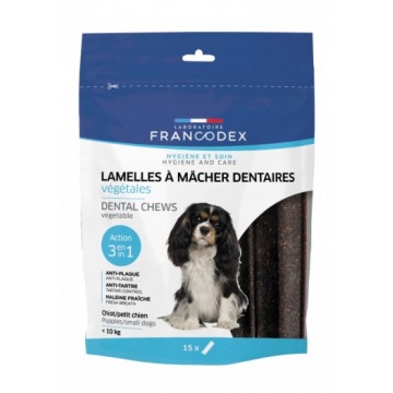 lamelles à mâcher dentaires pour chiens de 5 à 10 kg