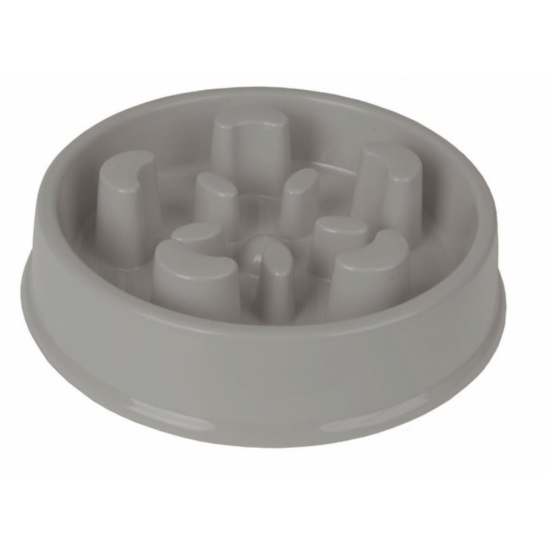 Gamelle bobo 2 slow feeder gris 16.5CM - 500 ml Gamelle bobo 2 slow feeder gris 16.5CM - 500 ml