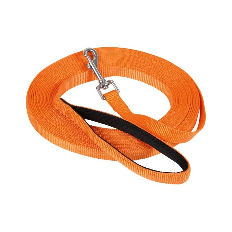Laisse de travail et de recherche pour chien Miami 20 mm x 10 m Laisse de travail et de recherche pour chien Miami 20 mm x 10 m