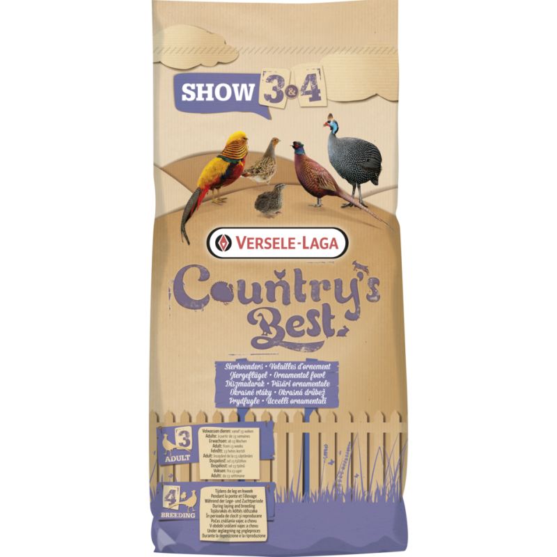 Country's Best Show 4 pellet - 20 kg Country's Best Show 4 pellet - 20 kg