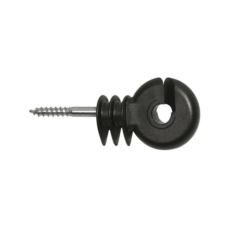 Isolateur annulaire noir standards vis 6 mm Isolateur annulaire noir standards vis 6 mm
