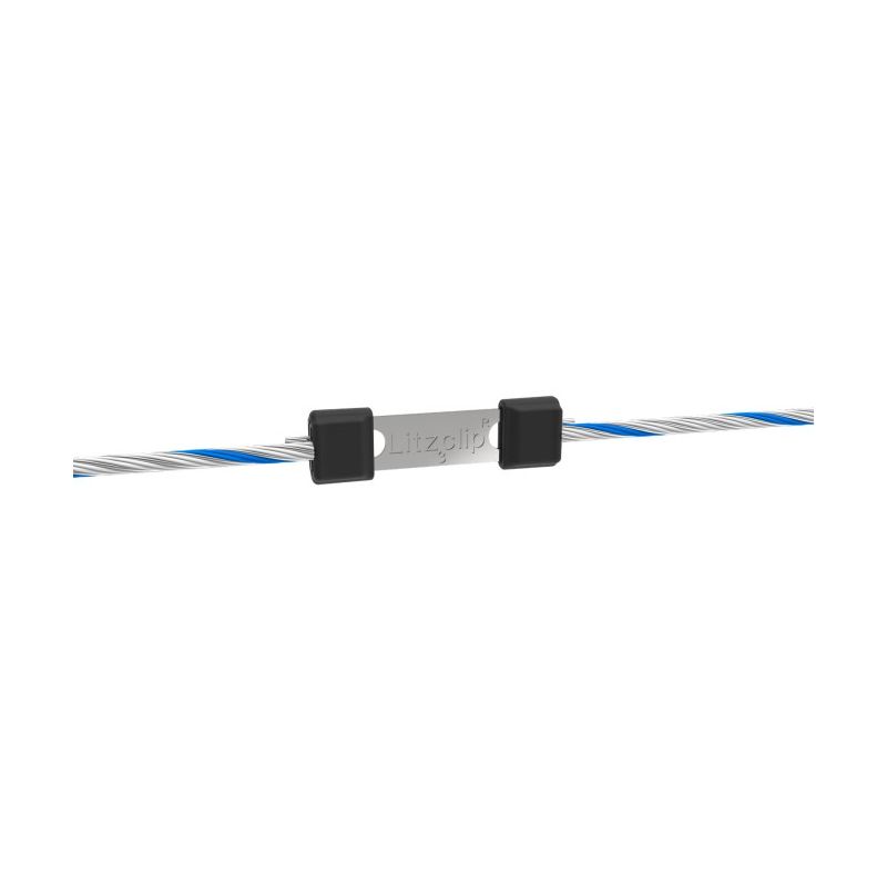Connecteur Litzclip pour ruban en inox 20 mm Connecteur Litzclip pour ruban en inox 20 mm