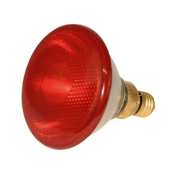 Lampe Kerbl IR 150W rouge, verre de sécurité