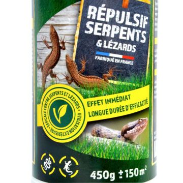 Répulsif pour serpents et lézards