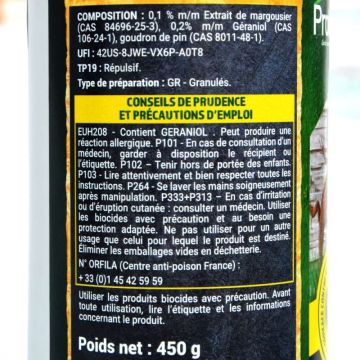 Répulsif pour serpents et lézards