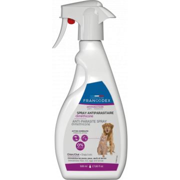 Spray Antiparasitaire diméthicone Pour Chien