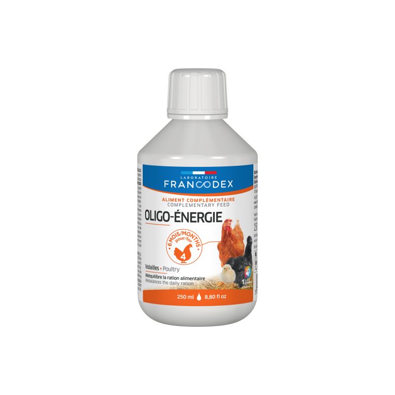 Oligo Energie - Aliment minéral volailles et palmipèdes Oligo Energie - Aliment minéral volailles et palmipèdes
