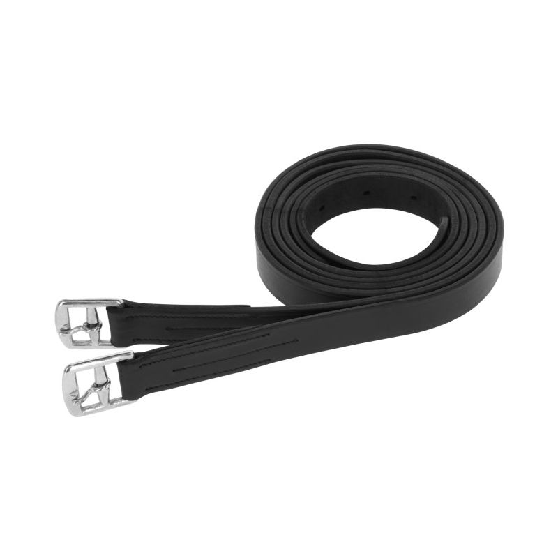 Etrivières enfant par paire Long 130 cm x Larg 25 mm noir Etrivières enfant par paire Long 130 cm x Larg 25 mm noir