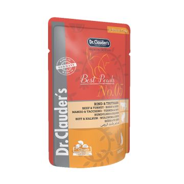 Sachet fraicheur Boeuf & Dinde en sauce Dr Clauder's