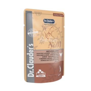 sachet fraicheur volaille & rein en sauce dr Clauder's