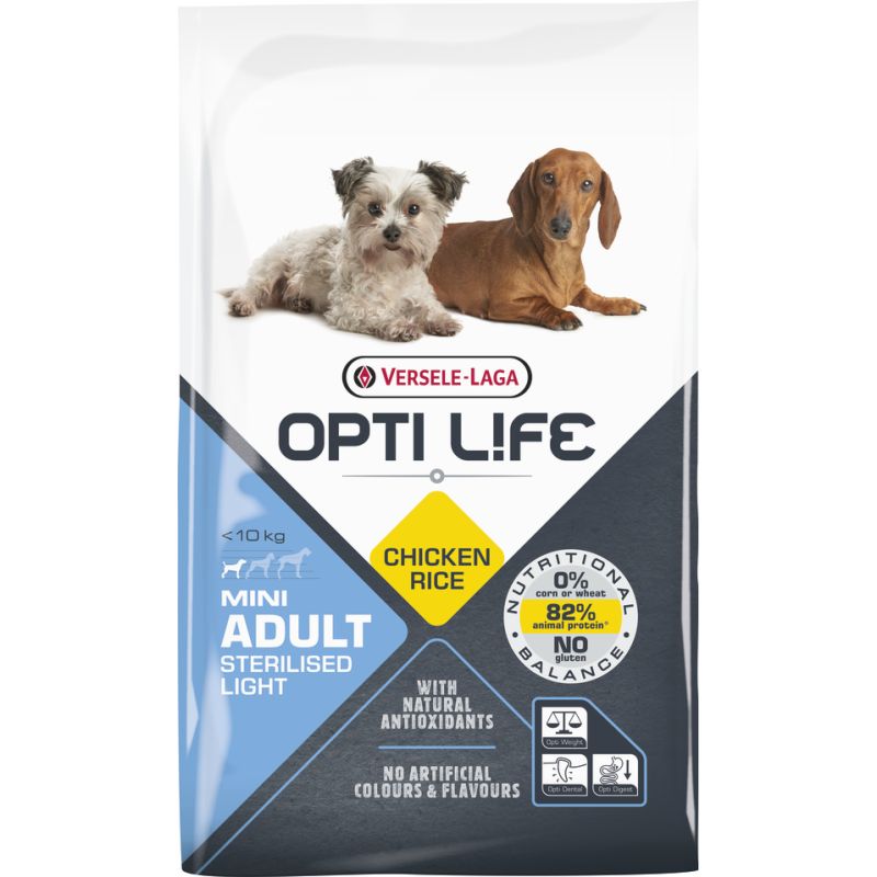 Opti Life Adult light Mini (Poulet & Riz) Opti Life Adult light Mini (Poulet & Riz)