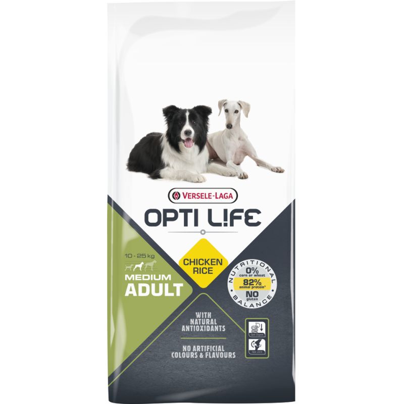 Opti Life Adult Medium (Poulet & Riz) Opti Life Adult Medium (Poulet & Riz)