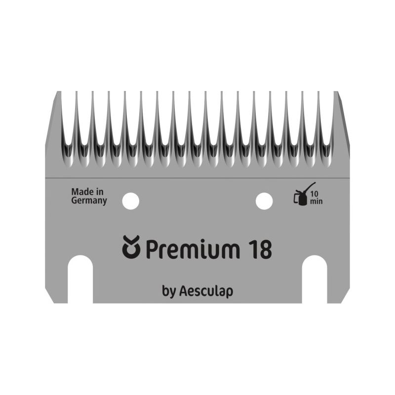 Jeu de peignes Kerbl Premium, 18/17 dents Jeu de peignes Kerbl Premium, 18/17 dents