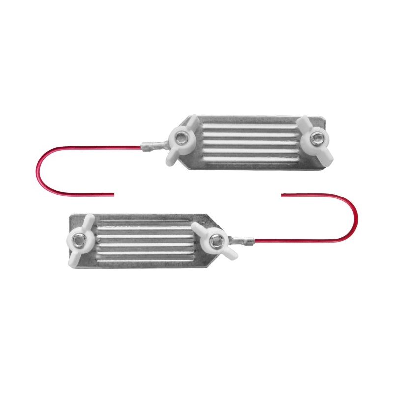 Double connecteur cordelette / ruban maxi 40mm longueur 80 cm Double connecteur cordelette / ruban maxi 40mm longueur 80 cm