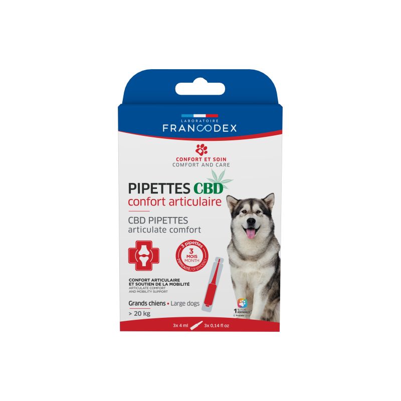 Pipettes CBD - Confort Articulaire x3 Pipettes CBD - Confort Articulaire x3