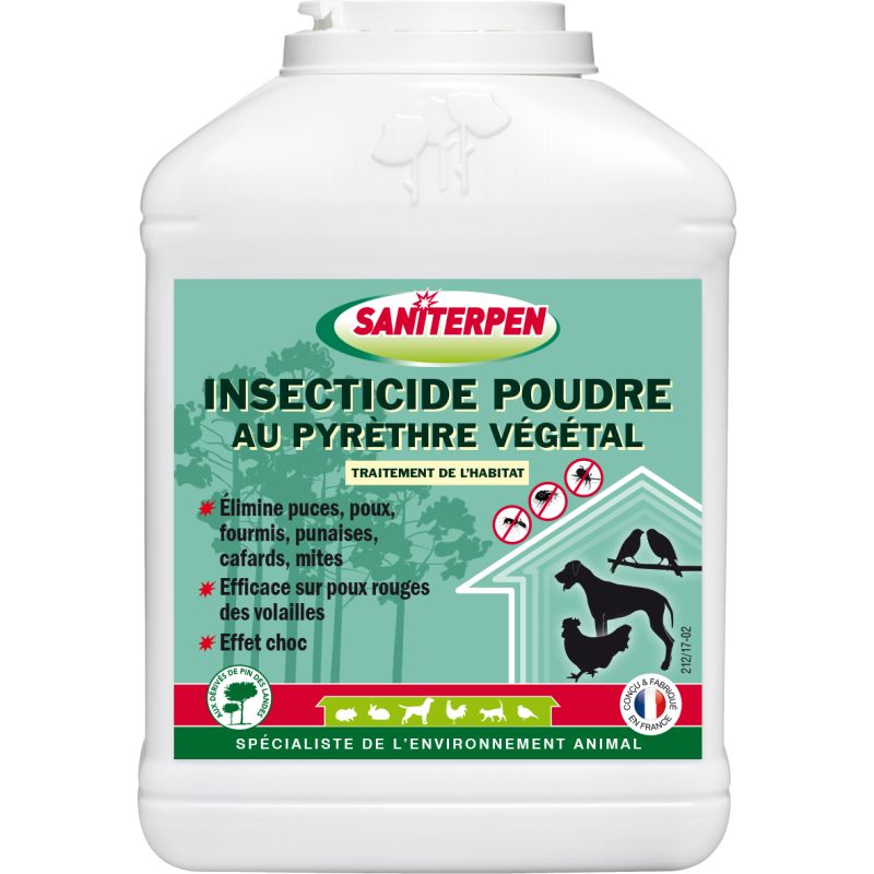 Saniterpen insecticide pyrèthres Naturels poudre Saniterpen insecticide pyrèthres Naturels poudre