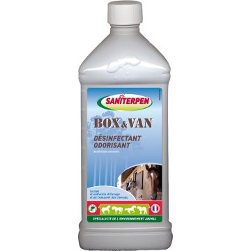 Saniterpen Plus box et van- Désinfectant bactéricide