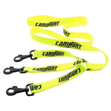Laisse tripleur plate HUNTER150 cm