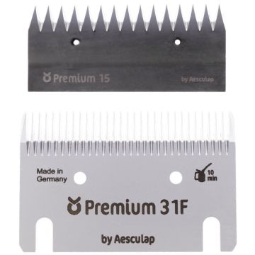 Jeu de peignes Premium Bovin, 15/31 dents