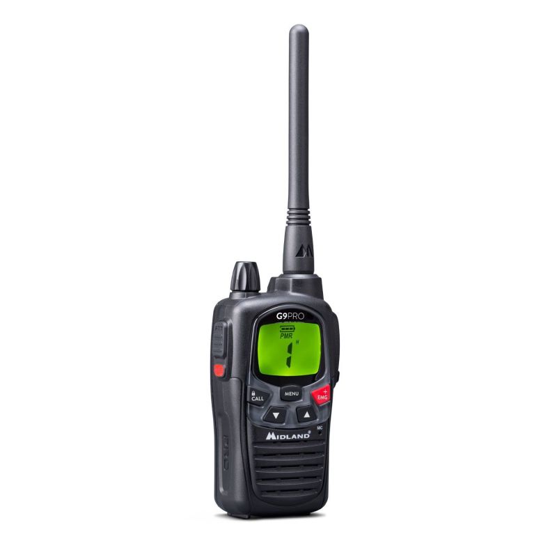 Talkie Walkie G9 Pro noir + Oreillette MIDLAND Talkie Walkie G9 Pro noir + Oreillette MIDLAND