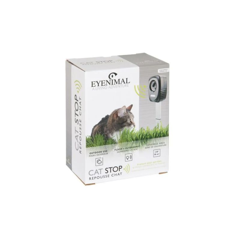 Eyeanimal repousse chat à ultrasons (livré sans piles) Eyeanimal repousse chat à ultrasons (livré sans piles)
