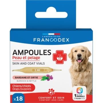 Ampoules Peau et Pelage x18