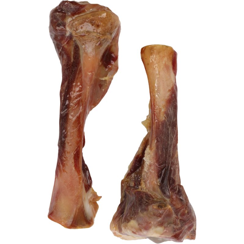 Os de tibia de porc avec de la viande Os de tibia de porc avec de la viande