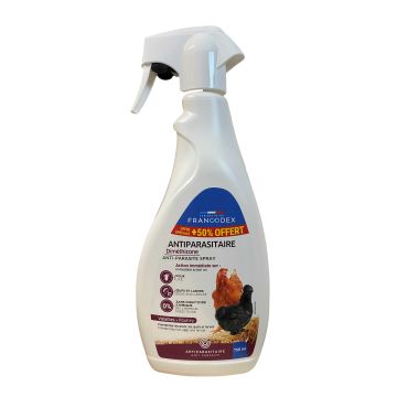Spray Antiparasitaire diméthicone Pour Volailles