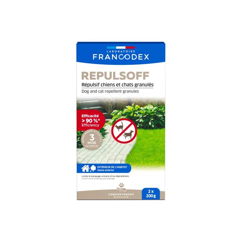 RepulsOff Répulsif extérieur Granulés 400g RepulsOff Répulsif extérieur Granulés 400g
