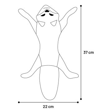 Jouet Wolla Coyote Brun 22x37x3 cm