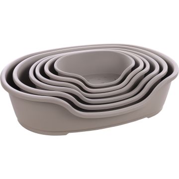 Panier Tuck Ovale Gris