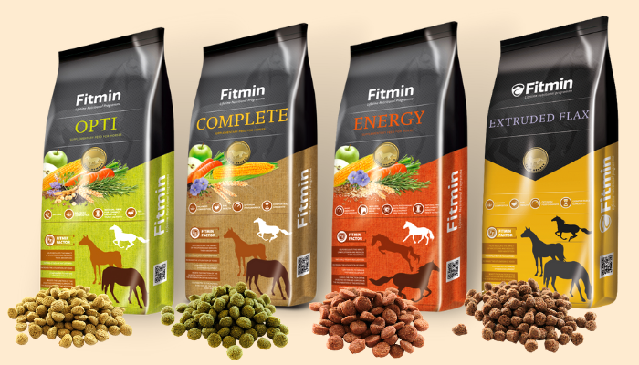 Aliments extrudés Fitmin pour chevaux
